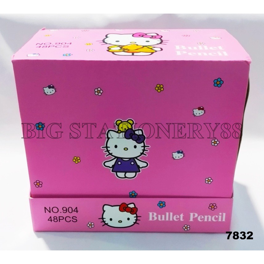 PENSIL SAMBUNG / PENSIL SUSUN / PBENSIA FANCY 904 HELLO KITTY (1X48)