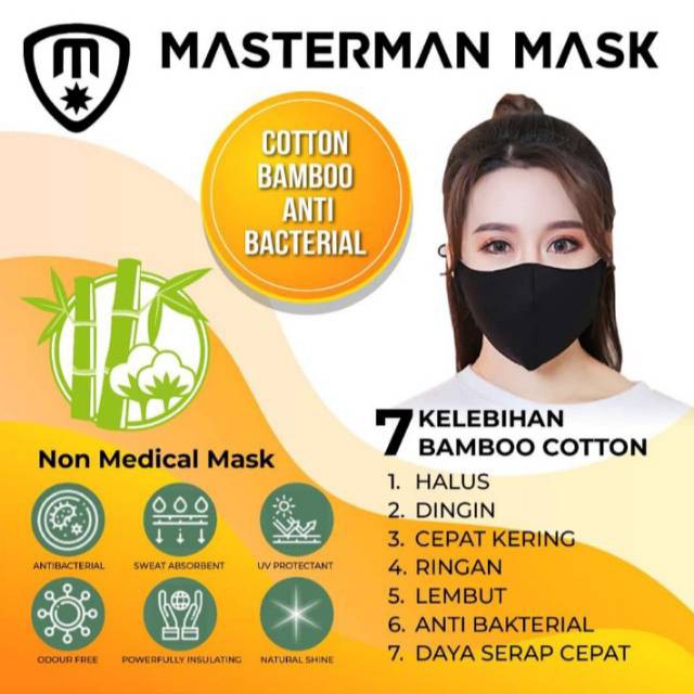 Promo Masker Kain 2 Lapis