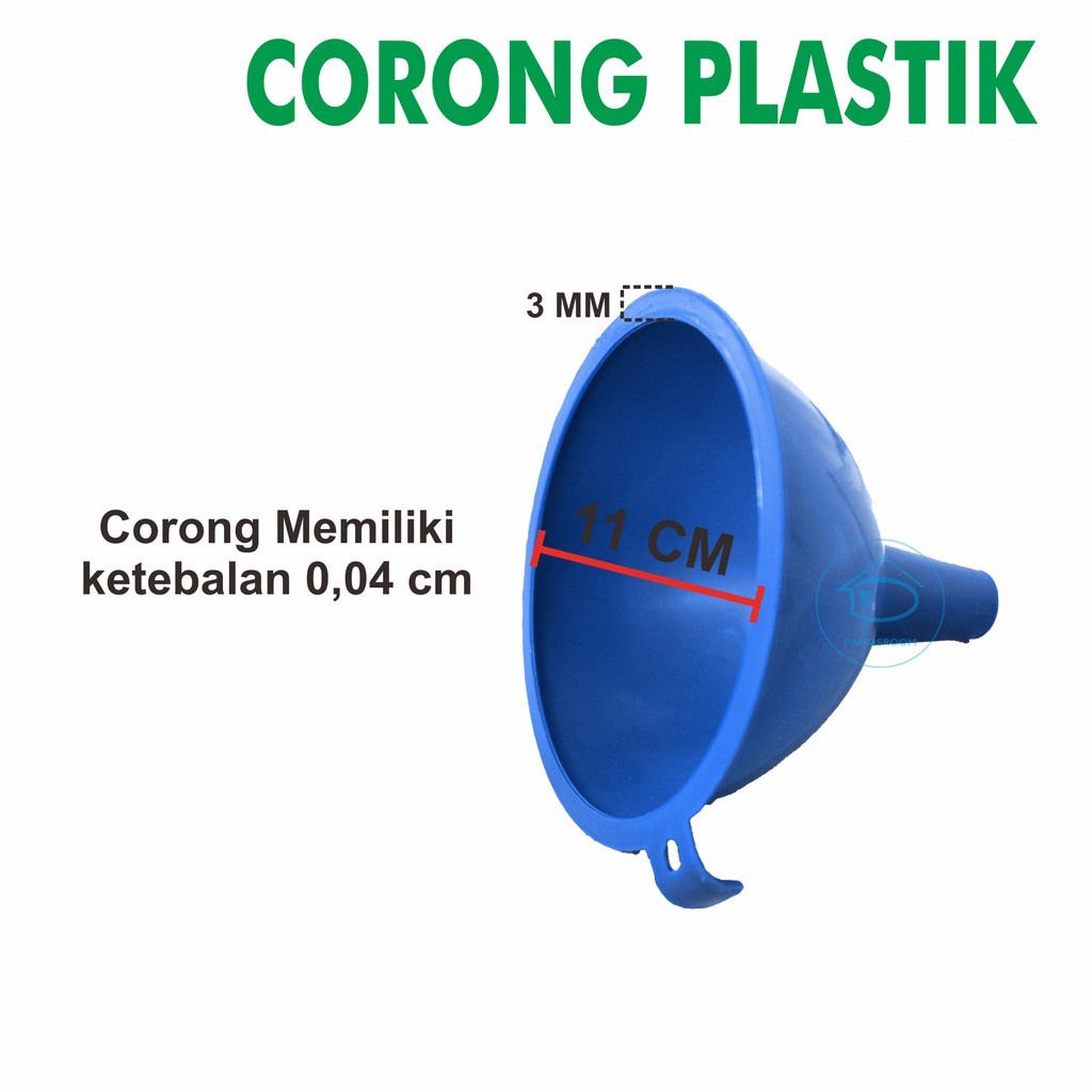 Corong Plastik 11,6 CM Corong Minyak Corong Plastik Besar Corong Besar Corong Kecil Corong Air