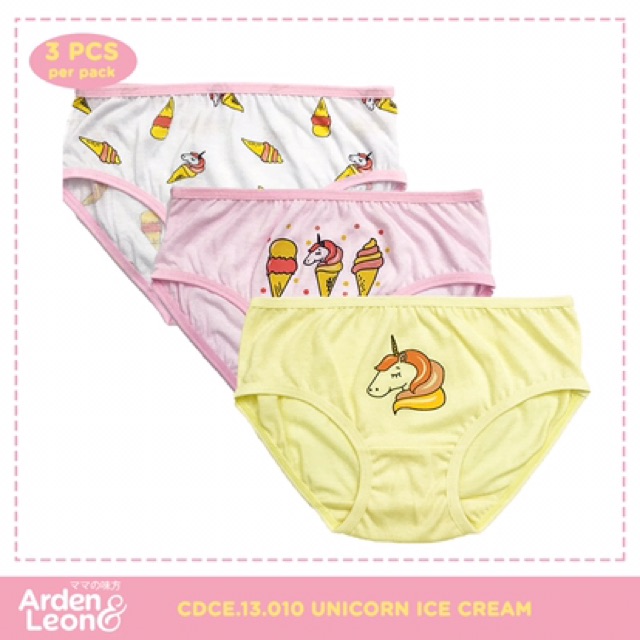 ArdenLeon Boxer Celana Pendek Anak Perempuan / Celana Dalam Anak CD / Arden Leon Shorts