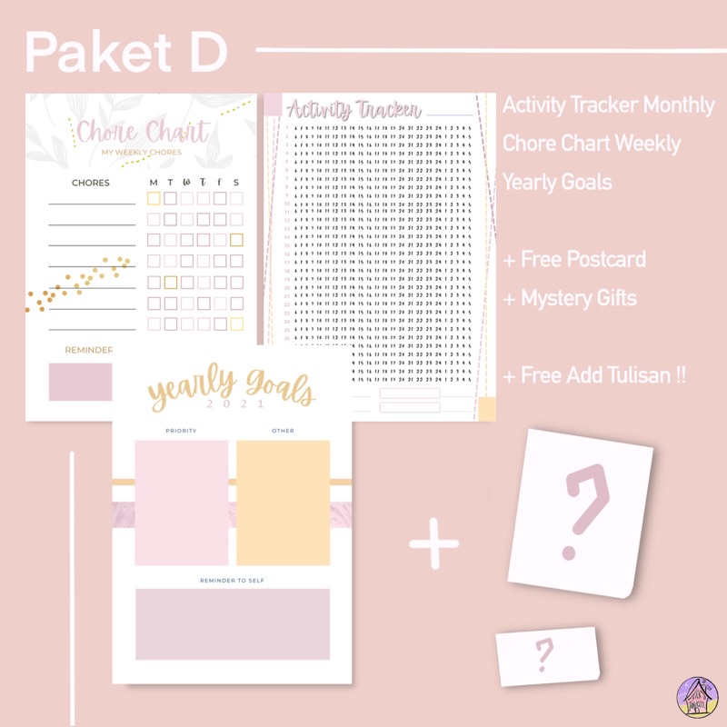 

journal paper kit|kertas jurnal|isi 3 pcs|260 gsm|glossy|type D