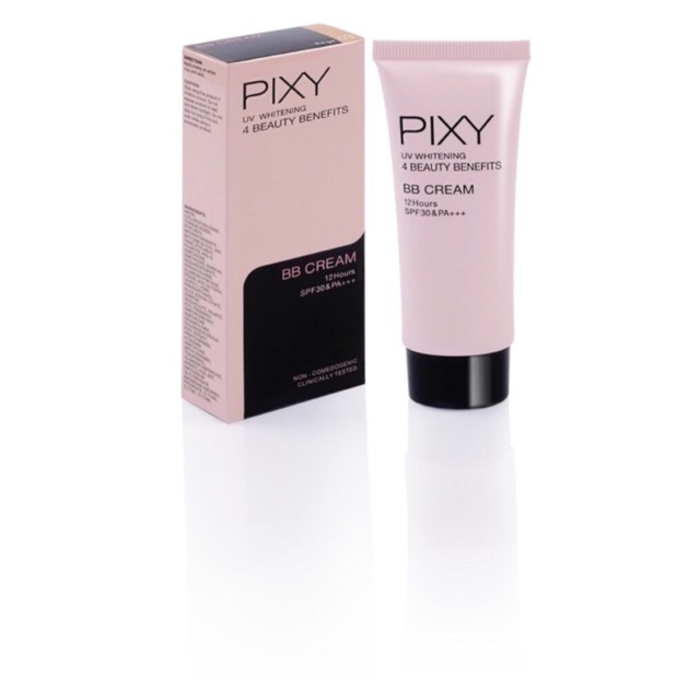 Pixy Bb Cream Uv Whitening 4 Beauty Benefits 30ml Shopee Indonesia