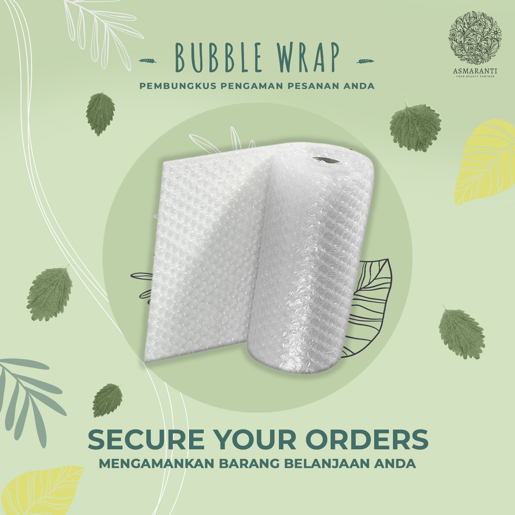 

Bubble Wrap Pembungkus Pengaman Barang Pesanan Anda | 46 x 96 cm