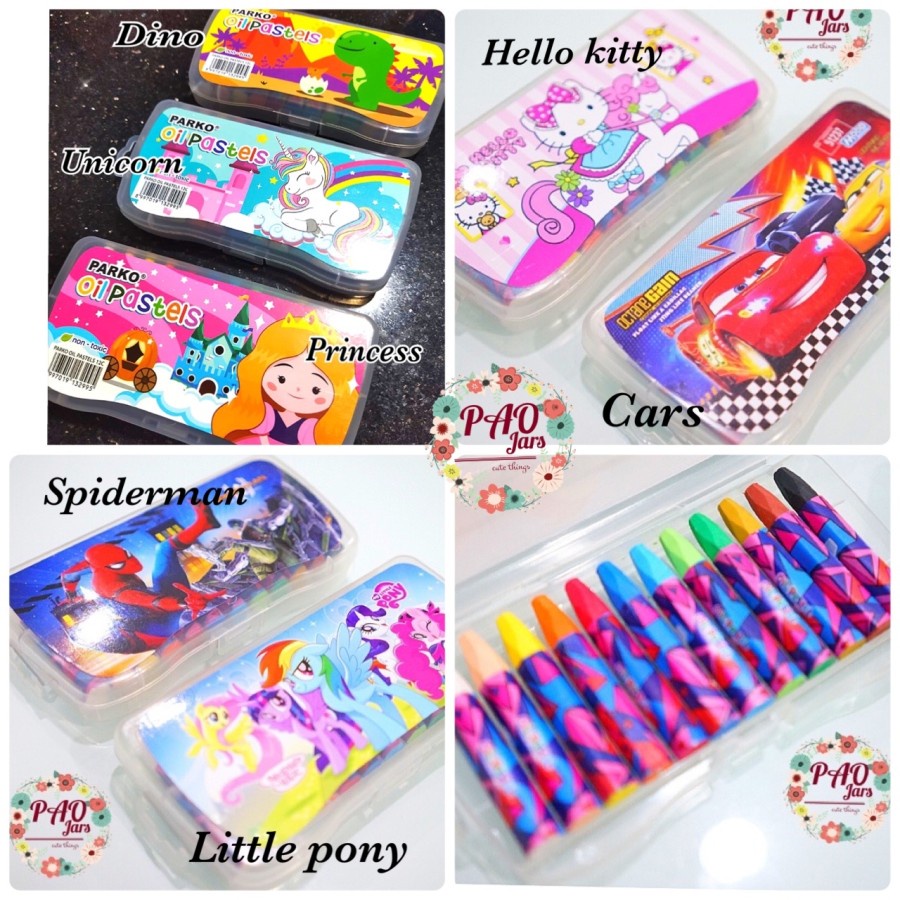 

Caryon sekolah anak terbaru / crayon karakter little pony / crayon anak spiderman termurah