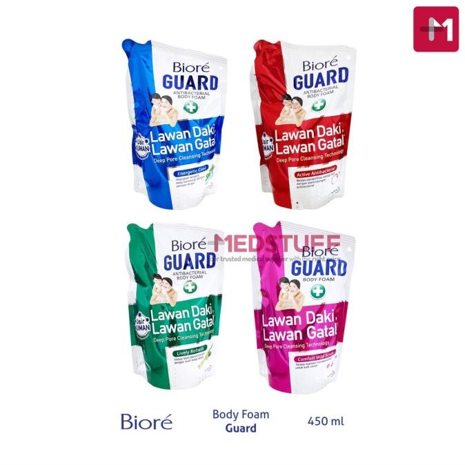 Biore Body Foam 450Ml Refill Biore Sabun Mandi Cair Sabun Biore 450Ml