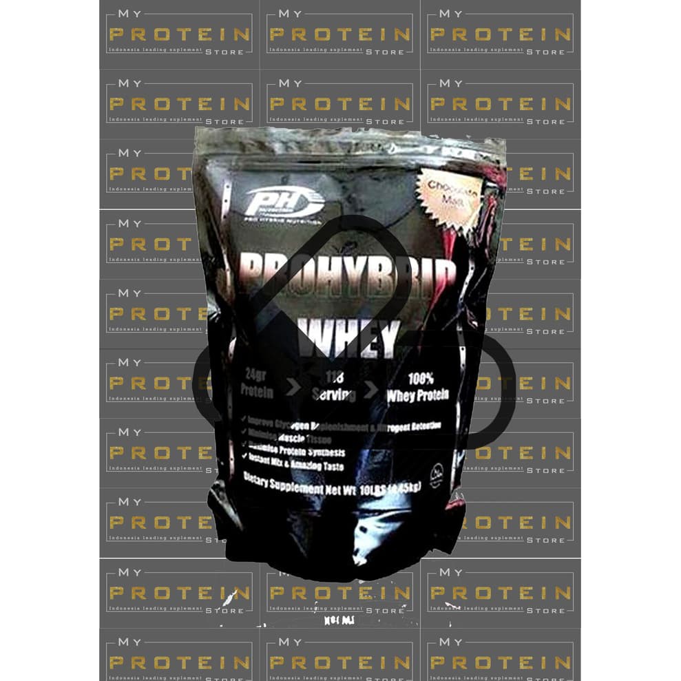 Suplemen Fitness | PH Pro hybrid Whey 2 lbs ECER/repack Protein+Amino+BCAA FREE SHAKER