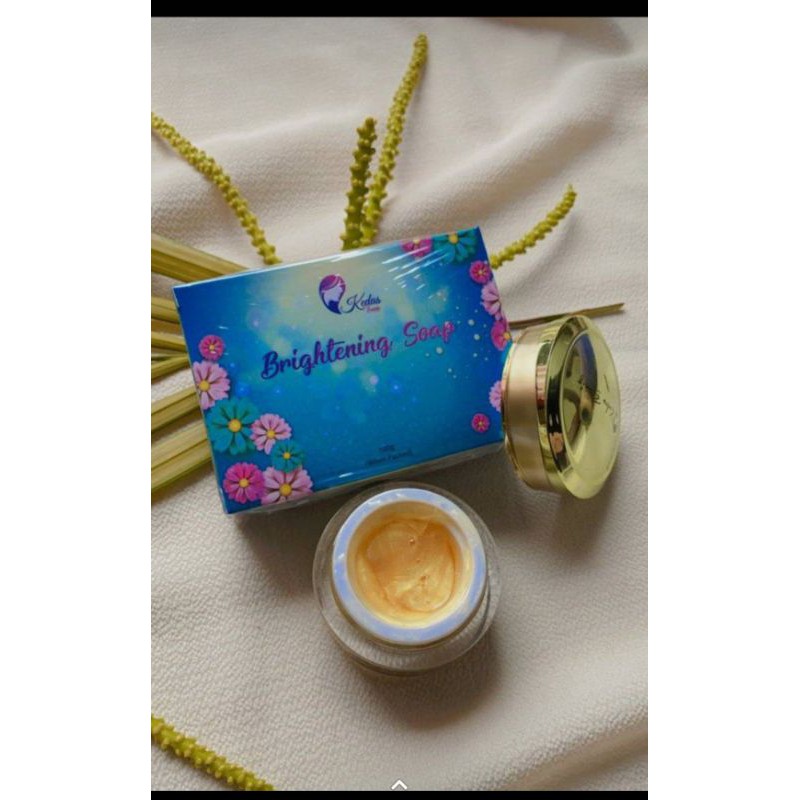 Sabun Kedas beauty Pemutih Muka Perawatan Kecantikan Badan dan Wajah BPOM ORIGINAL-Gold Jelly+Sabun