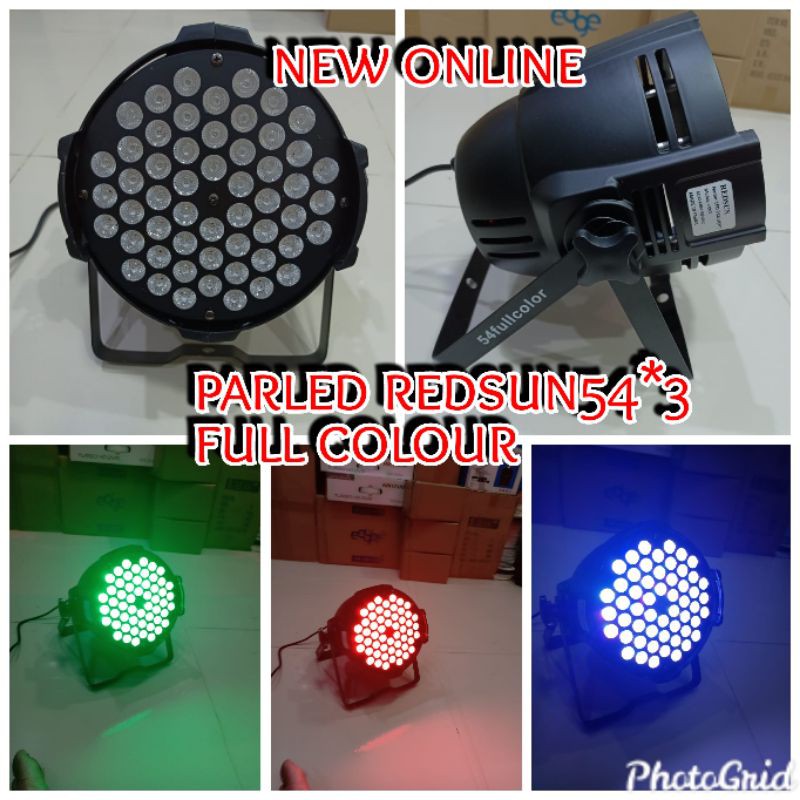 LAMPU PARLED REDSUN RGB FULL COLOUR 54*3w