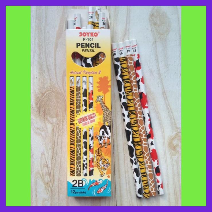 

PENSIL 2B JOYKO P-101 2B ANIMAL ( PER LUSIN )