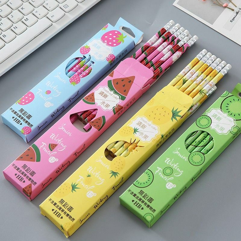 

PENSIL BUAH / PENSIL MOTIF BUAH/ PENSIL ANAK