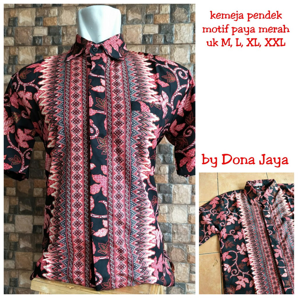 Kemeja Lengan PENDEK Batik VOL.4 Kemeja Kerja