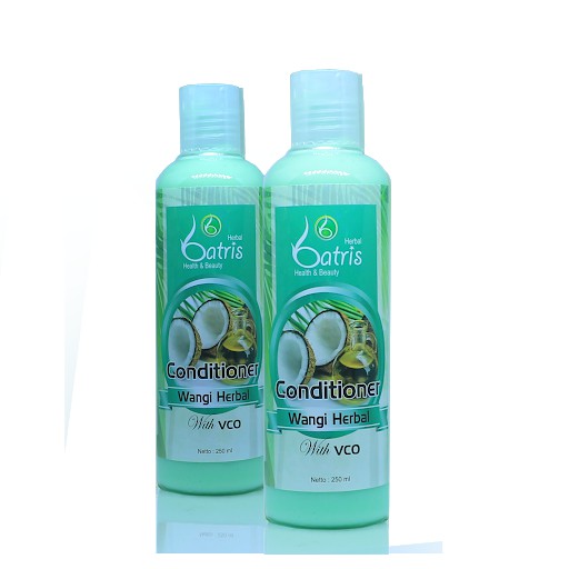 Hair Conditioner Batrisyia Herbal 250 ml, Kondisioner Premium untuk Perawatan Rambut