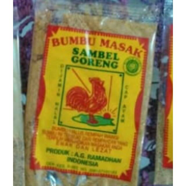 

Bumbu sambal goreng Bumbu masak sambal goreng tanpa MSG Bumbu sambal goreng rempah alami