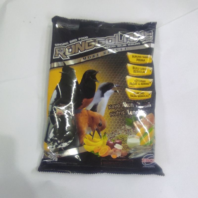voer ronggolawe ebod jaya pur burung kicau pelet coklat