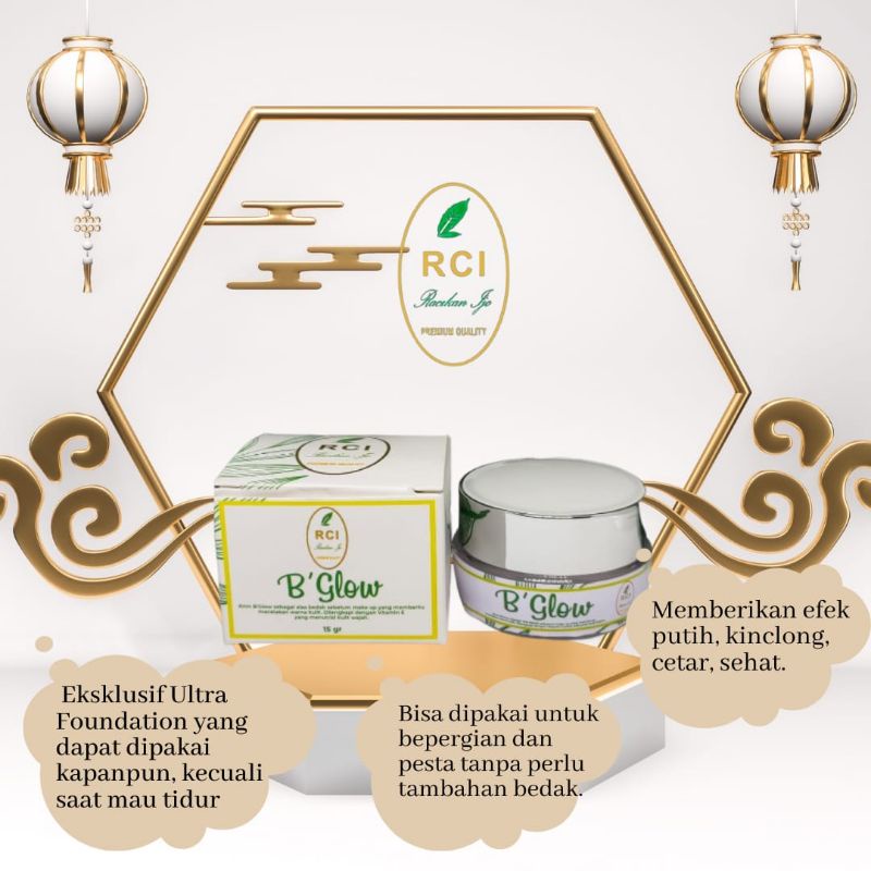 BB Glow Cream Racikan Ijo RCI by Dr. Cs Skincare Kulit Normal Berjerawat Pemutih