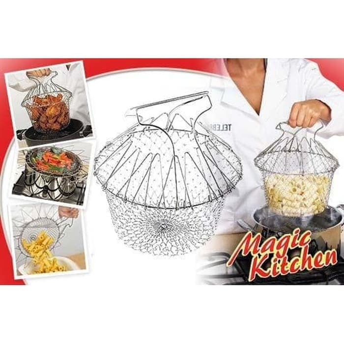 Magic Kitchen (spt Chef Bucket) Keranjang Saringan Masak