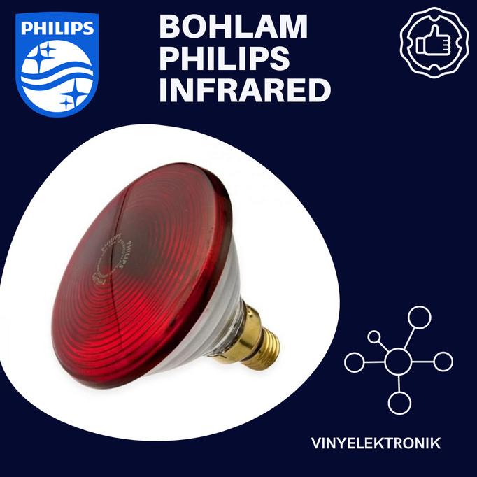 Bohlam Philips PR3110 / Bohlam Infrared Philips PR 3110 For Infracare