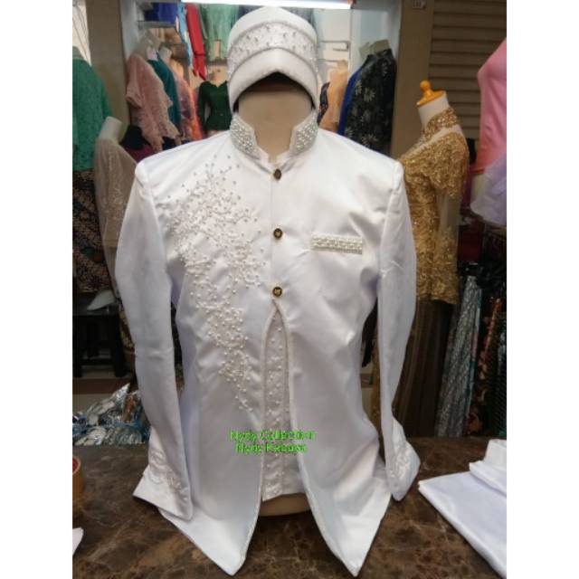 Beskap Pengantin Payet Size S, M, L