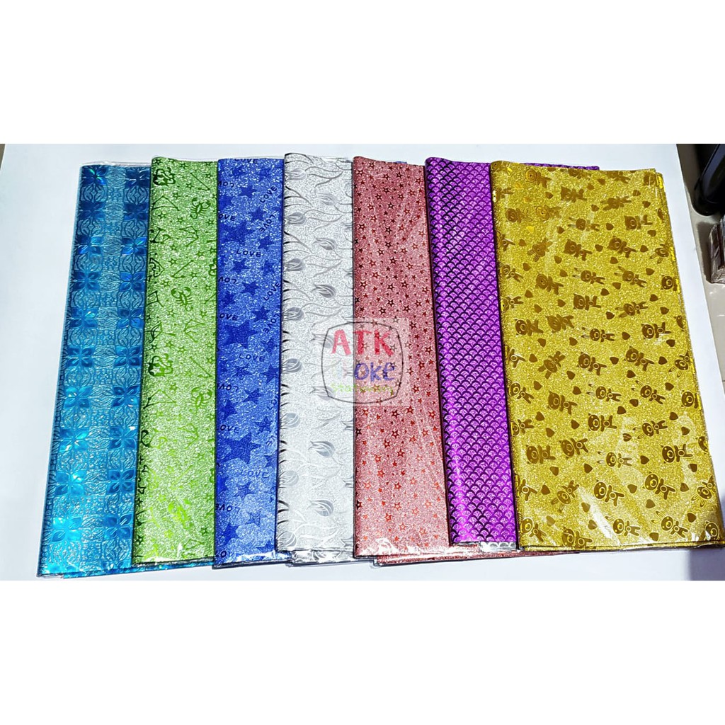 

Kertas Kado Glitter Bolak Balik (20 pcs)