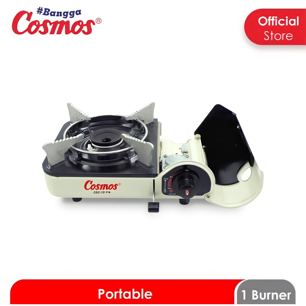 Cosmos Kompor Gas Portable / Kompor Piknik 1 Tungku CGC-121 PN Garansi