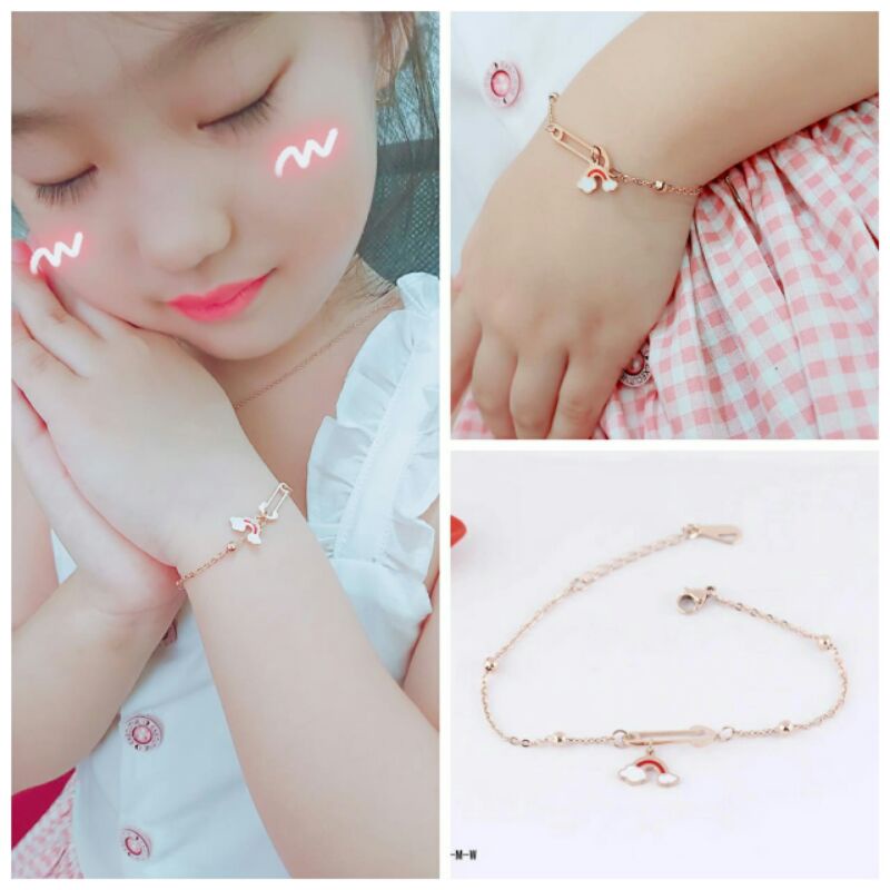 hot item gelang anak pelangi simpel