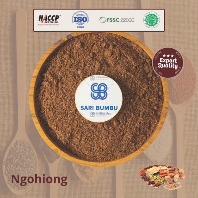 Bubuk Ngohiong 250 Gram / 5 Spices Powder KUALITAS PREMIUM