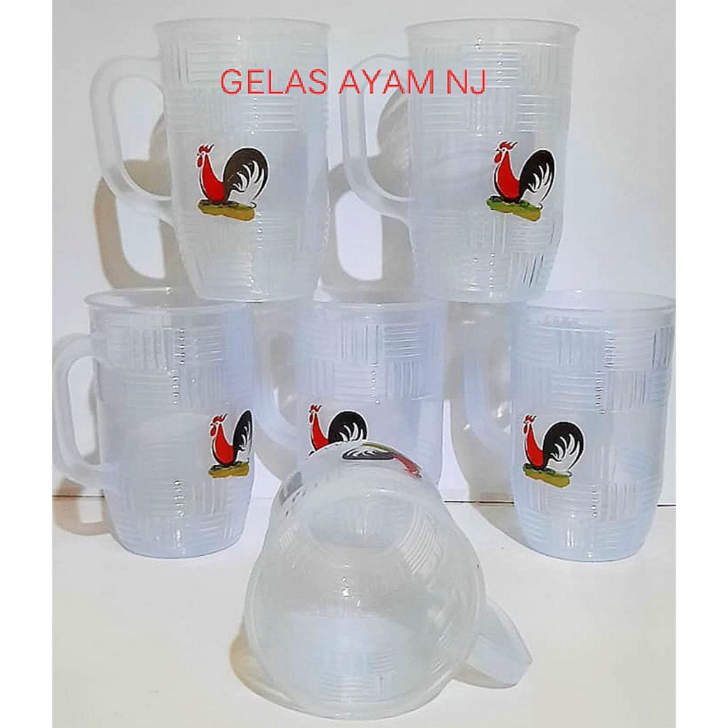 cangkir plastik ayam jago