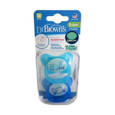 Dr. Brown's Prevent Glow In The Dark 0-6m (Tersedia Pilihan Warna)