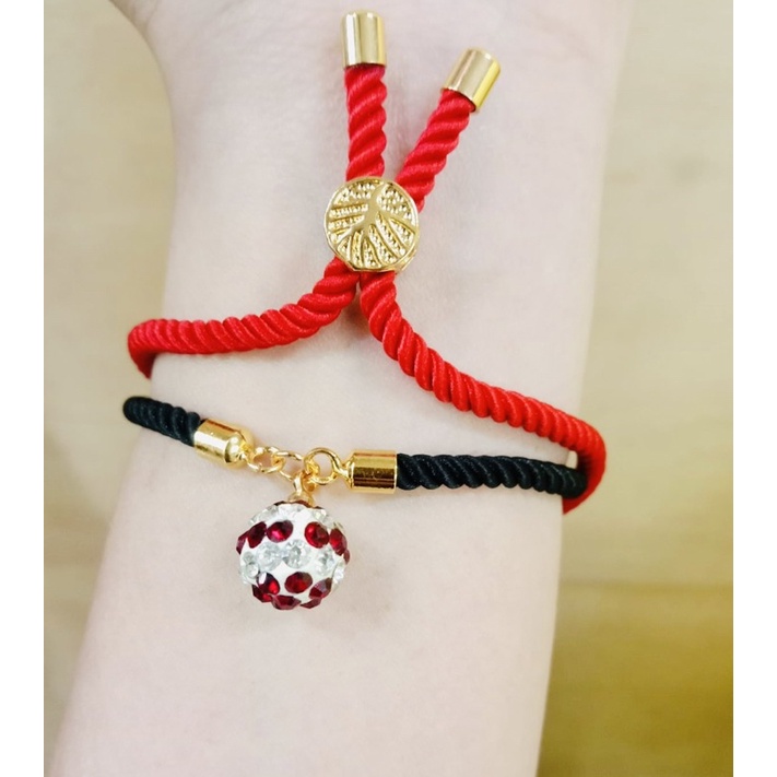 gelang tali//gelang serut//gelang //gelang disco