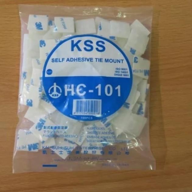 

✩ KSS Self Adhesive Tie Mount HC-101 (PEREKAT 3M) ➥
