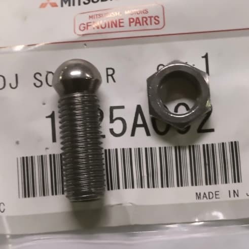 baut mur stelan screw rocker arm klep pajero strada triton