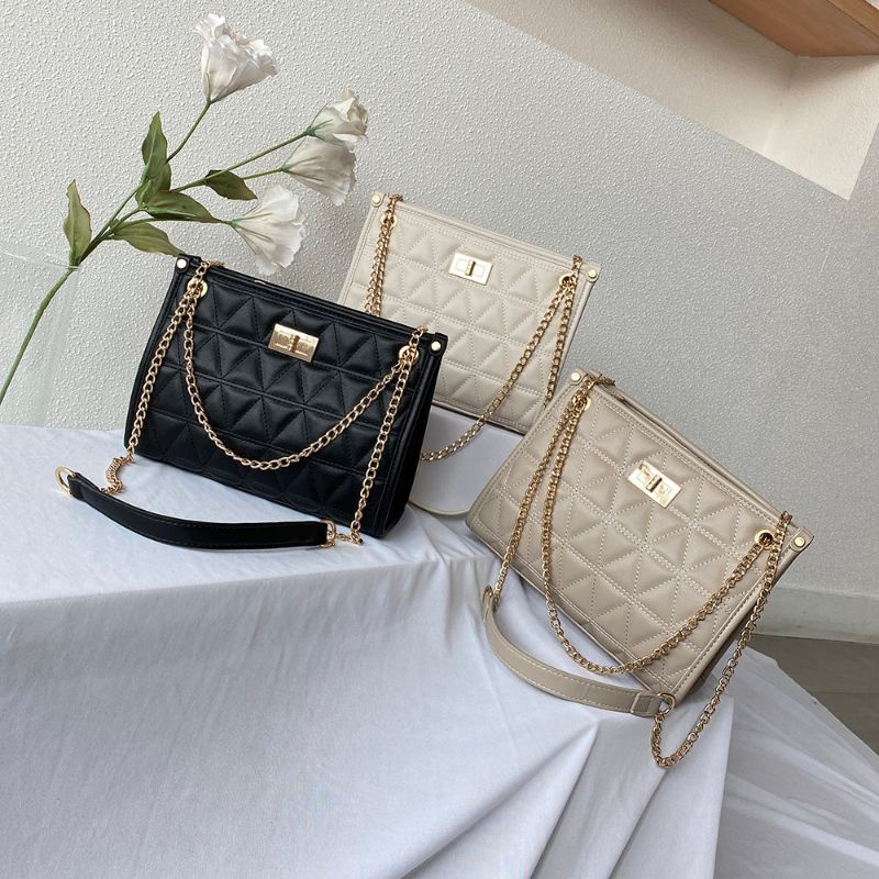 En-ji Seyeon slingbag - black / En-ji Seulha slingbag cream / tas wanita enji by palomino