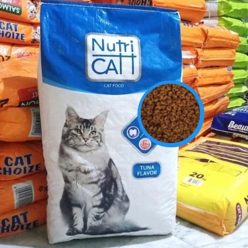 NUTRICAT kemasan 20kg pakan kucing