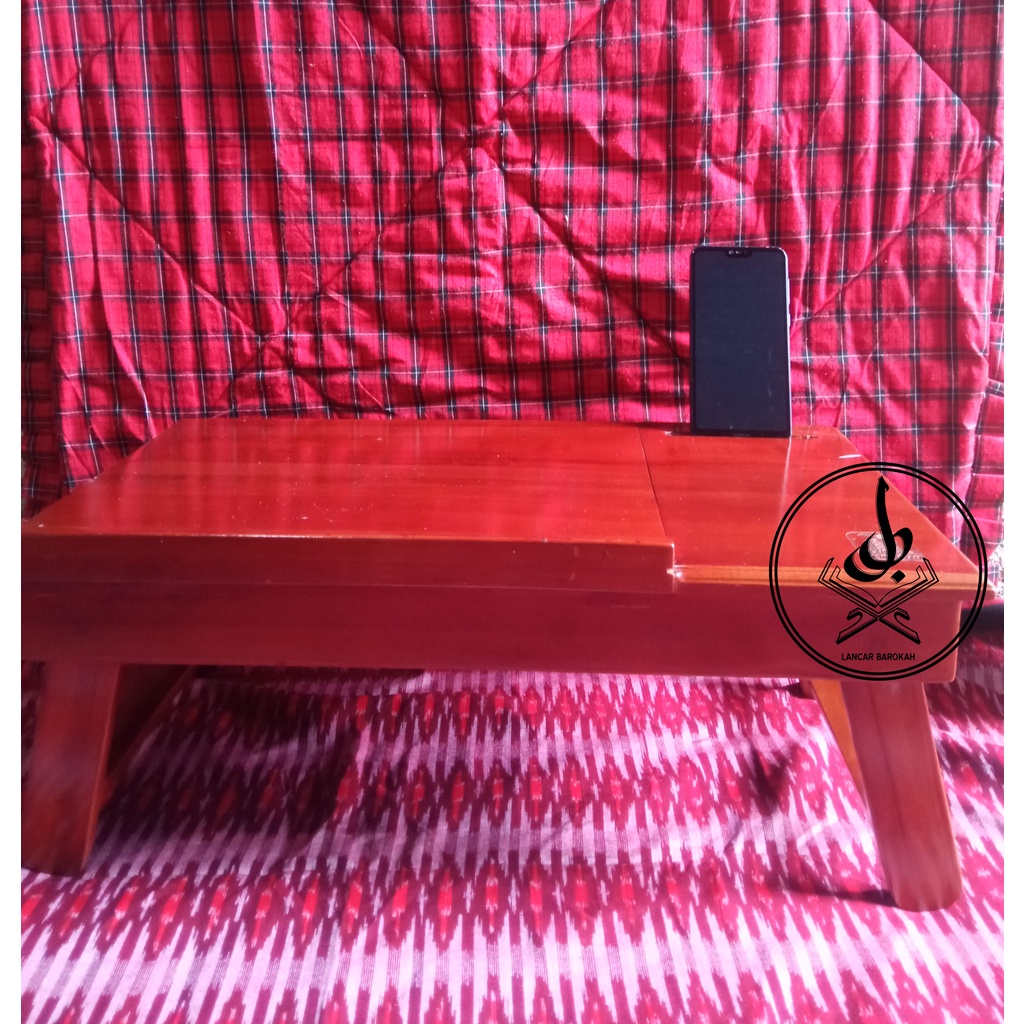 Meja Laptop / Buku / Al Quran - Bisa Dilipat