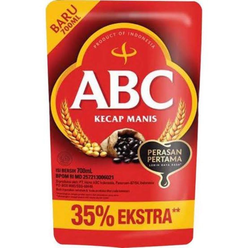 

ABC KECAP MANIS REFILL - 700 ML