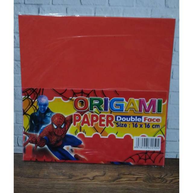 

Kertas Origami Paper size 16x16cm Dobel Face