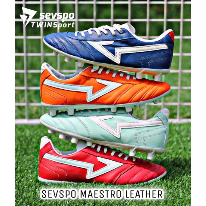 SEPATU SEPAKBOLA SEVSPO MAESTRO ZS LEATHER KULIT SAPI