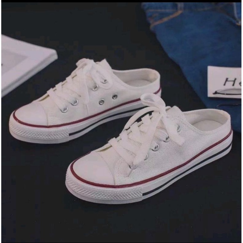 Sepatu Sandal wanita/pria canvas Converse allstar bustong terlaris