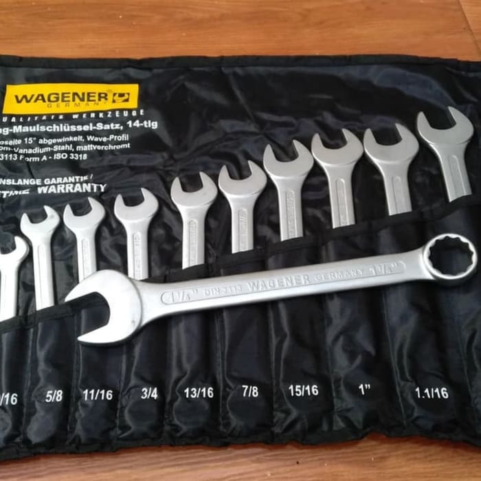 DMST | PROMO Kunci RING PAS Set SAE Type 14 Stuck inch- Kunci WAGENER GERMANY