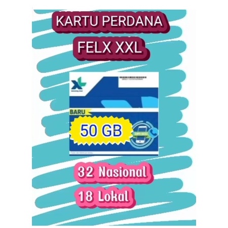 KARTU PERDANA XL FLEX XXL