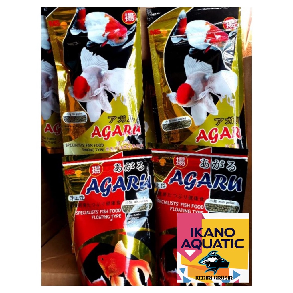 Pakan Ikan Agaru 100gr