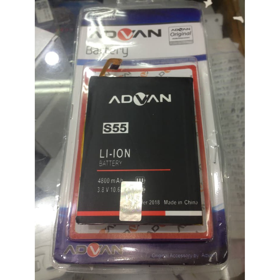 [termurah] Baterai Advan S55 4800Mah Double Power Advan