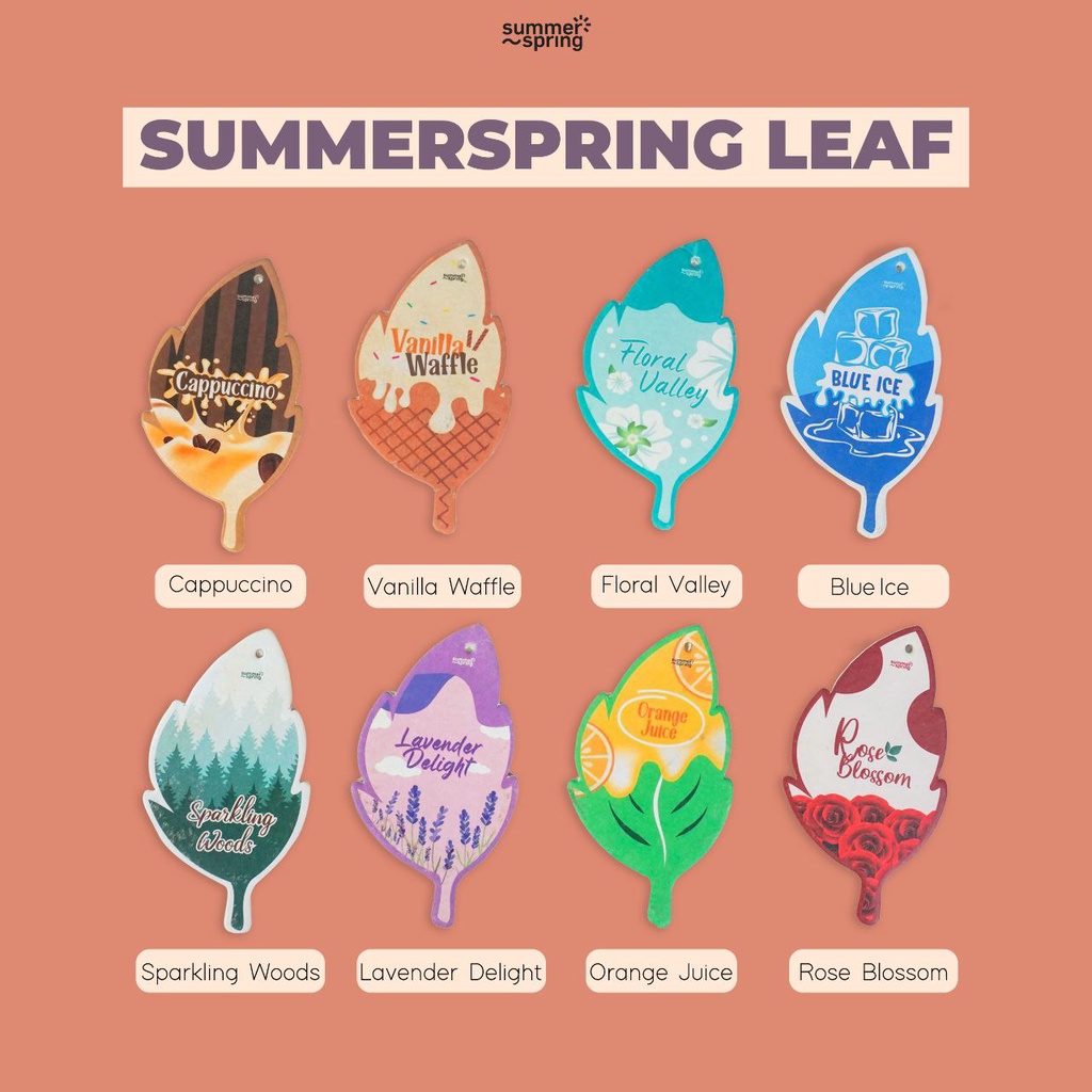 Pengharum Mobil Summer Spring Leaf