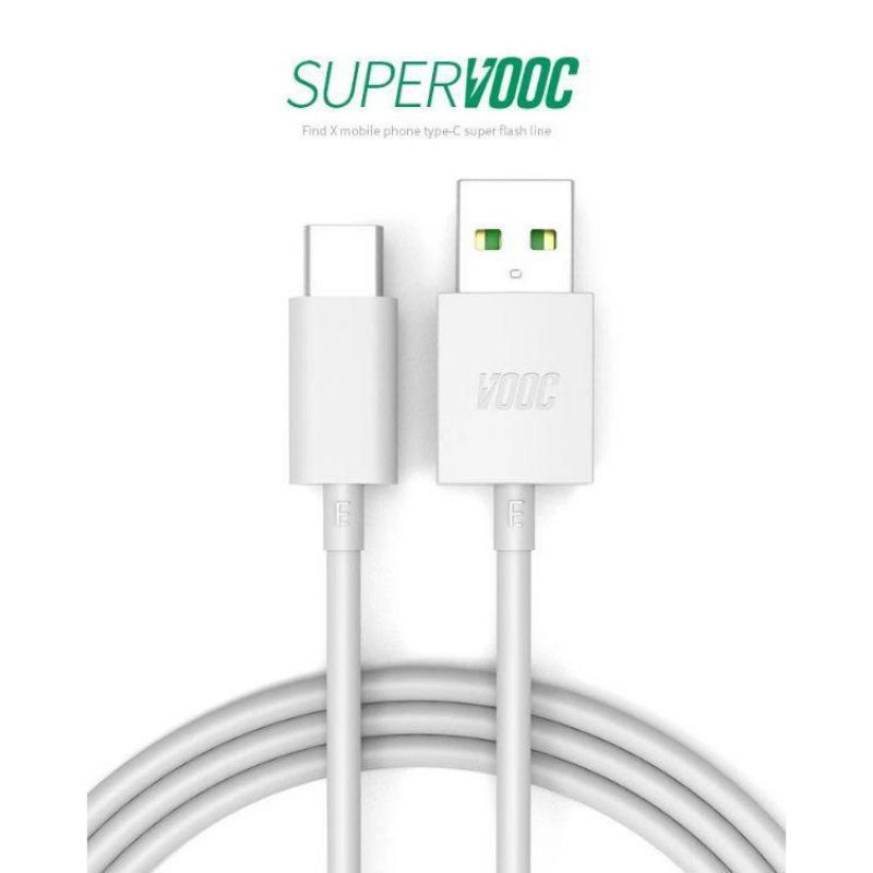 Kabel Data charger Ori Vooc Oppo USB Type C Super Flash up Data Line