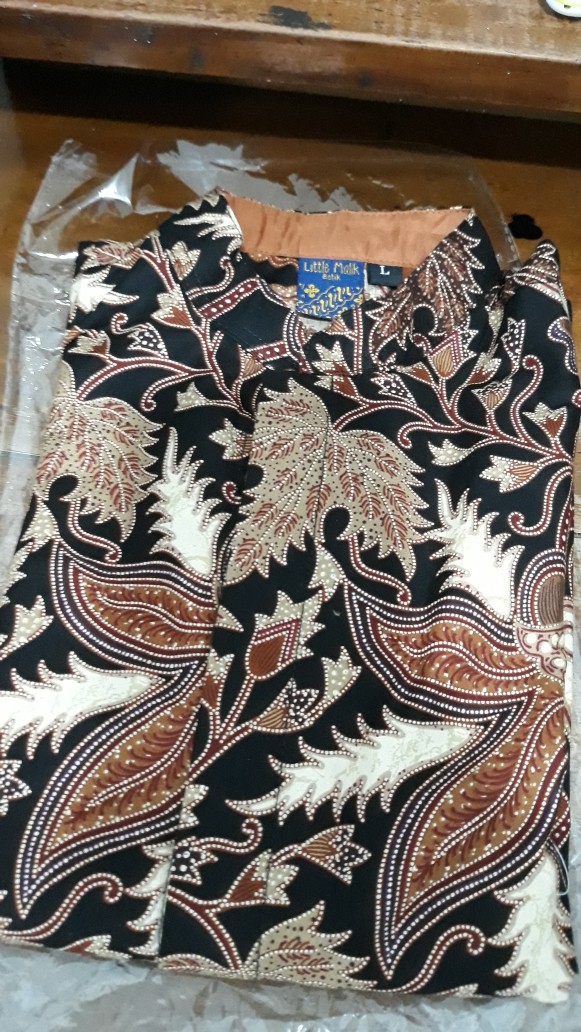 Kemeja Batik Anak Lengan Panjang By Little Malik Batik, Batu Raden