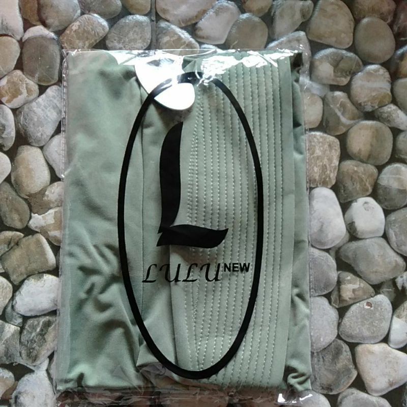 Jilbab Hijab kerudung Instan Lulu Kanaya Original-Hijau