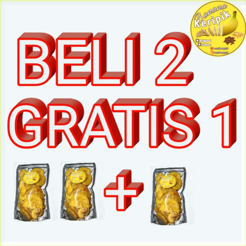 

Keripik pisang Coklat dan Original "Promo 5.000 aja" 70gram