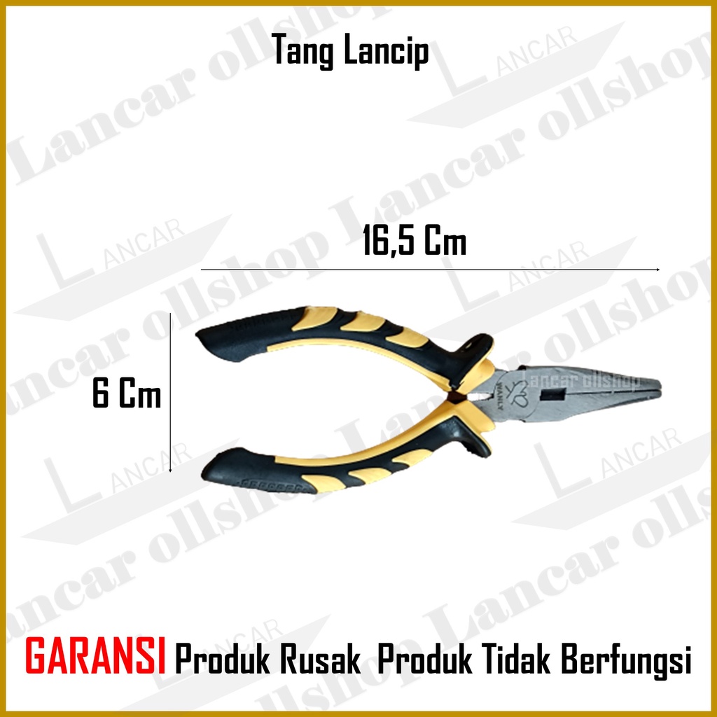 Tang Lancip 6 inch / Tang Lancip Kombinasi