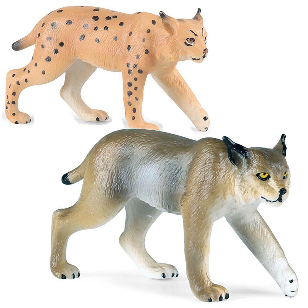 Mainan Simulasi Hewan Caracal Bunga Spotted Untuk Edukasi Anak