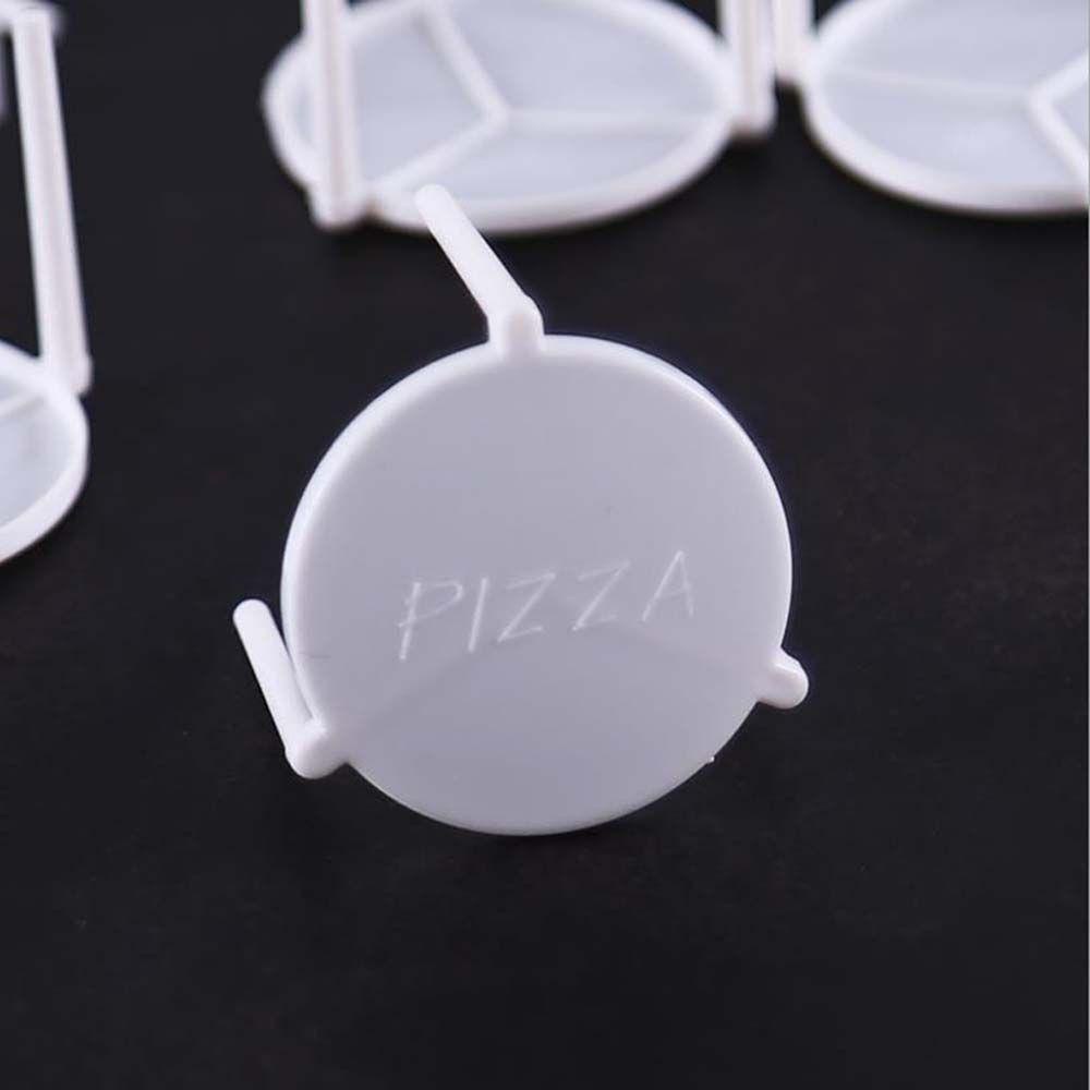 [Elegan] Tripod Pizza Restoran Sekali Pakai Takeaway Alat Dapur Kemasan Pizza Plastik Tetap